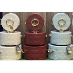 Luxury Gift Set Manufacturer - Home Kitchenware Beautiful 1L+2.5L+4L ABS+Stainless Steel Serving Dishes