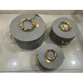 Food Storage Container Manufacturer - ODM Beautiful 1L+2.5L+4L ABS+Stainless Steel Insulated for Home Use