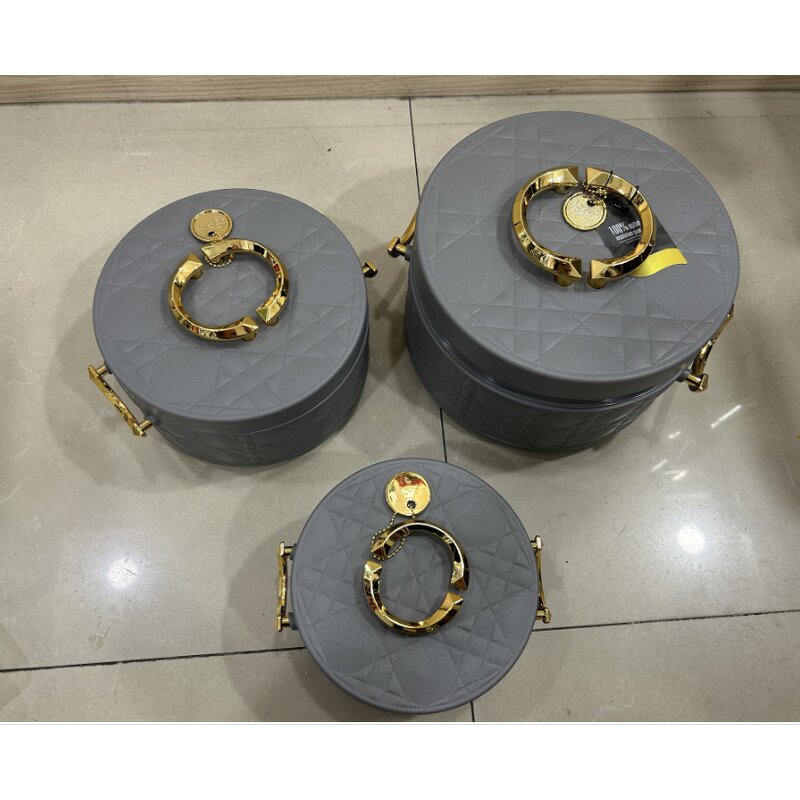 Hot Pot Food Warmer Set Factory - Custom Logo 1L+2.5L+4L ABS+Stainless Steel Insulated Food Server