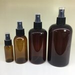 PET Boston Rounds Manufacturer - OEM/ODM Custom PET Boston Rounds Black Shampoo Screen Printing with Silver Screw Cap