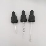 Glass Dropper Cap Manufacturer - OEM/ODM Custom 18/410 Tamper Evident Glass Dropper Cap for Essential Oil Bottles