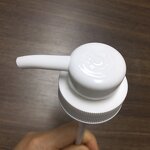 White PP Dispensing Pump Manufacturer - OEM/ODM Custom White PP 38-400 Ribbed Skirt Down-lock Dispensing Pump