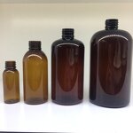 Amber PET Cosmetic Bottles Manufacturer - OEM/ODM Custom Amber PET Cosmetic Plastic Bottles with Black Fine Mist Sprayers