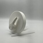 White PP Ribbed Skirt Cap Pump Factory - OEM/ODM Custom White PP 89-400 Ribbed Skirt Cap Pump with Dip Tube