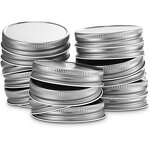 Aluminum Lid for Glass Jar Factory - OEM/ODM Custom Factory Price OEM 89MM Black Sliver Gold Aluminum Lid for Glass Jar