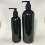Shampoo Plastic Bottle Factory - OEM/ODM Custom 250ml 500ml Shampoo Plastic Bottle with Silver Disc Top Caps