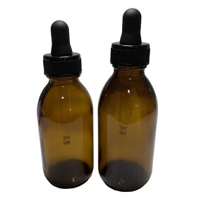 Black Dropper Cap Factory - OEM/ODM Custom Factory-made 28mm Large Black Dropper Cap for Amber Glass Syrup Bottle