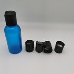 PP Disc Top Cap Manufacturer - OEM/ODM Custom Natural-colored PP 24-410 Smooth Skirt Disc Top Cap with HIS Liner