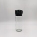 Spice Grinder Caps Manufacturer - OEM/ODM Custom Plastic Caps 38 mm Black Polypropylene Easy Grip Spice Grinder Caps