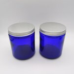 Cobalt Blue Empty Glass Candle Jar Factory - OEM/ODM Custom 250g Cobalt Blue Empty Glass Candle Jar for Candle Making