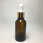 Glass Essential Oil Bottle Factory - OEM/ODM Custom 1oz 30ml Cobalt Blue Glass Essential Oil Bottle with Gold Cap