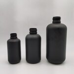 Shampoo Bottle Manufacturer - OEM/ODM Custom 4oz HDPE Plastic Cosmetic Soft Touch Shampoo Bottle
