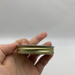 Metal Paper Can Lid Manufacturer - OEM/ODM Custom Hot Sale 70mm Metal Paper Can Paper Tube Tinplate Cover Tin Lid