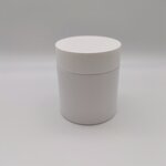 White Black PET Straight Jar Manufacturer - OEM/ODM Custom 2-8oz White Black PET Straight Jar with Child Resistant Cap