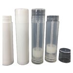 Empty Lip Balm Tubes Manufacturer - OEM/ODM Custom 0.15oz 5g Plastic Material Lip Balm Tube