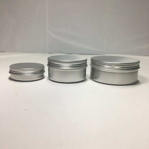 Silver Aluminum Can for Skin Care Factory - OEM/ODM Custom 20g Silver Aluminum Can for Skin Care Cream Cosmetic Packaging