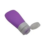 Silicone Squeeze Bottle Factory - OEM/ODM Custom Portable 3oz 100ml Silicone Squeeze Bottle Travel Dispenser