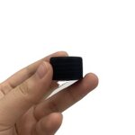 Black Ribbed Plastic Cap Factory - OEM/ODM Custom 24mm Black Ribbed Matte Top Plastic Cap with Induction Inner Seal