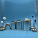 Metal Can with Tin Brush Manufacturer - OEM/ODM Custom 4oz Metal Can with Tin Brush Tin Product