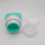 Silicone Travel Container Bottles Factory - OEM/ODM Custom 2oz Squeezable Silicone Travel Container Bottles Set