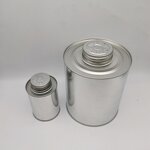 Metal Can with Tin Brush Manufacturer - OEM/ODM Custom 4oz Metal Can with Tin Brush Tin Product