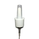 Aluminium Metal Nasal Sprayer Manufacturer - OEM/ODM Custom 20-410 Aluminium Metal Silver Crimp Nasal Sprayer 10ml