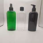 Green Oval PET Bottle Factory - OEM/ODM Custom 200ML Green Oval PET Bottle for Shampoo
