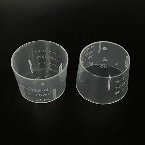 Plastic PP Measuring Cup Factory - OEM/ODM Custom 15ml 1/2oz Plastic PP Measuring Cup with Measuring Scale