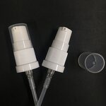 White Plastic Lotion Dispenser Pump Factory - OEM/ODM Custom White Plastic 18/410 Lotion Dispenser Pump for Glass Bottles