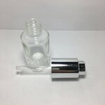 Silver Push Button Dropper Manufacturer - OEM/ODM Custom 30ml Silver Push Button Regular Dropper Aluminium Plastic Body