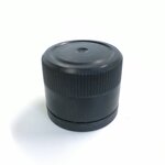 Black Plastic Tamper Evident Cap Factory - OEM/ODM Custom 31.5mm Black Plastic Tamper Evident Cap and Pourer for Olive