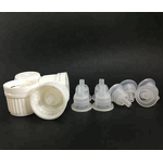White PP Tamper Evident Dropper Cap Manufacturer - OEM/ODM Custom White PP 18 mm Tamper-evident Dropper Cap with Orifice