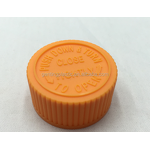 Push Turn Childsafe Screw Cap Factory - OEM/ODM Custom Yellow Blue Push Turn Childsafe Screw Cap Child Resistant Cap