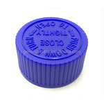 Push Turn Childsafe Screw Cap Factory - OEM/ODM Custom Yellow Blue Push Turn Childsafe Screw Cap Child Resistant Cap