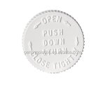 Push Turn Childsafe Screw Cap Factory - OEM/ODM Custom Yellow Blue Push Turn Childsafe Screw Cap Child Resistant Cap