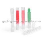 Lip Balm Tubes Factory - OEM/ODM Custom Natural Lip Balm Tubes with Colored Lids Lip Balm Container