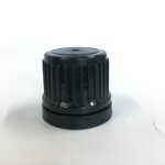 Black PP Tamper Evident Cap Manufacturer - OEM/ODM Custom 18 mm Black PP Tamper Evident Cap for Essential Oil Bottles