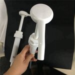 Plastic Honey Syrup Dispenser Pump Manufacturer - OEM/ODM Custom 38mm White Pump Honey Pump Jam Pump Dispenser