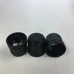 Black PP Tamper Evident Cap Manufacturer - OEM/ODM Custom 18 mm Black PP Tamper Evident Cap for Essential Oil Bottles