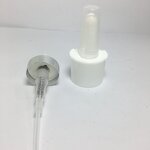 Aluminium Metal Nasal Sprayer Manufacturer - OEM/ODM Custom 20-410 Aluminium Metal Silver Crimp Nasal Sprayer 10ml