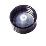 Black Phenolic Screw Cap Manufacturer - OEM/ODM Custom Black Phenolic 28mm Non-Spill Screw Cap with PP Polycone Liner