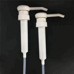 Plastic Honey Syrup Dispenser Pump Manufacturer - OEM/ODM Custom 38mm White Pump Honey Pump Jam Pump Dispenser
