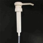 Plastic Honey Syrup Dispenser Pump Manufacturer - OEM/ODM Custom 38mm White Pump Honey Pump Jam Pump Dispenser