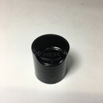 Black PP Disc Top Cap Factory - OEM/ODM Custom Black PP 24-410 Smooth Disc Top Cap