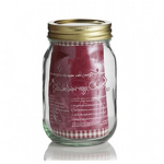 Glass Mason Jar Manufacturer - OEM/ODM Custom 4-32 oz Glass Mason Jar with Metal Canning Lid