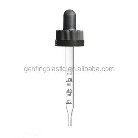 Black Child Resistant Glass Dropper Manufacturer - OEM/ODM Custom 2 oz Black Child Resistant CRC Glass Dropper 20-400