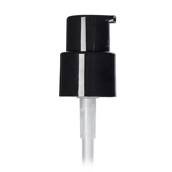 Black PP Treatment Pump Manufacturer - OEM/ODM Custom Black PP 18-400 Smooth Skirt Fingertip Treatment Pump