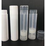 Lip Balm Tubes Factory - OEM/ODM Custom Natural Lip Balm Tubes with Colored Lids Lip Balm Container