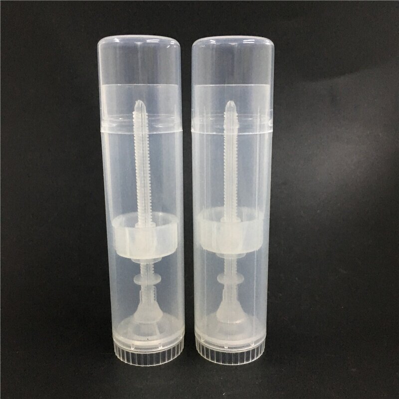 Clear Plastic Lip Balm Tube Manufacturer - OEM/ODM Custom 15g Clear Plastic Lip Balm Tube Empty Cosmetic Container
