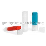 Lip Balm Tubes Factory - OEM/ODM Custom Natural Lip Balm Tubes with Colored Lids Lip Balm Container